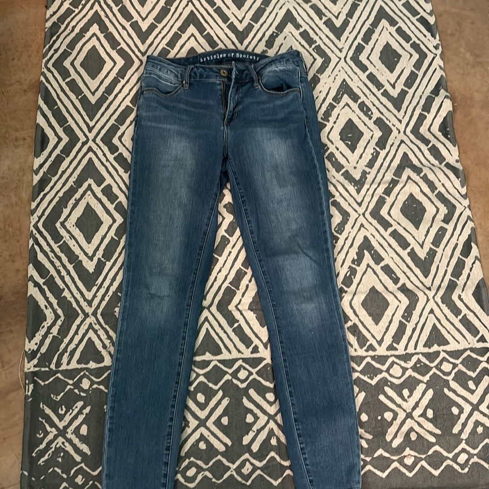 AOS skinny jeans mid wash